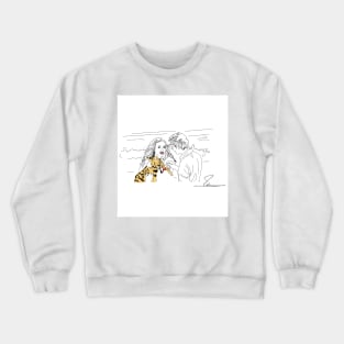 Line Art - Morroco Adventures Crewneck Sweatshirt